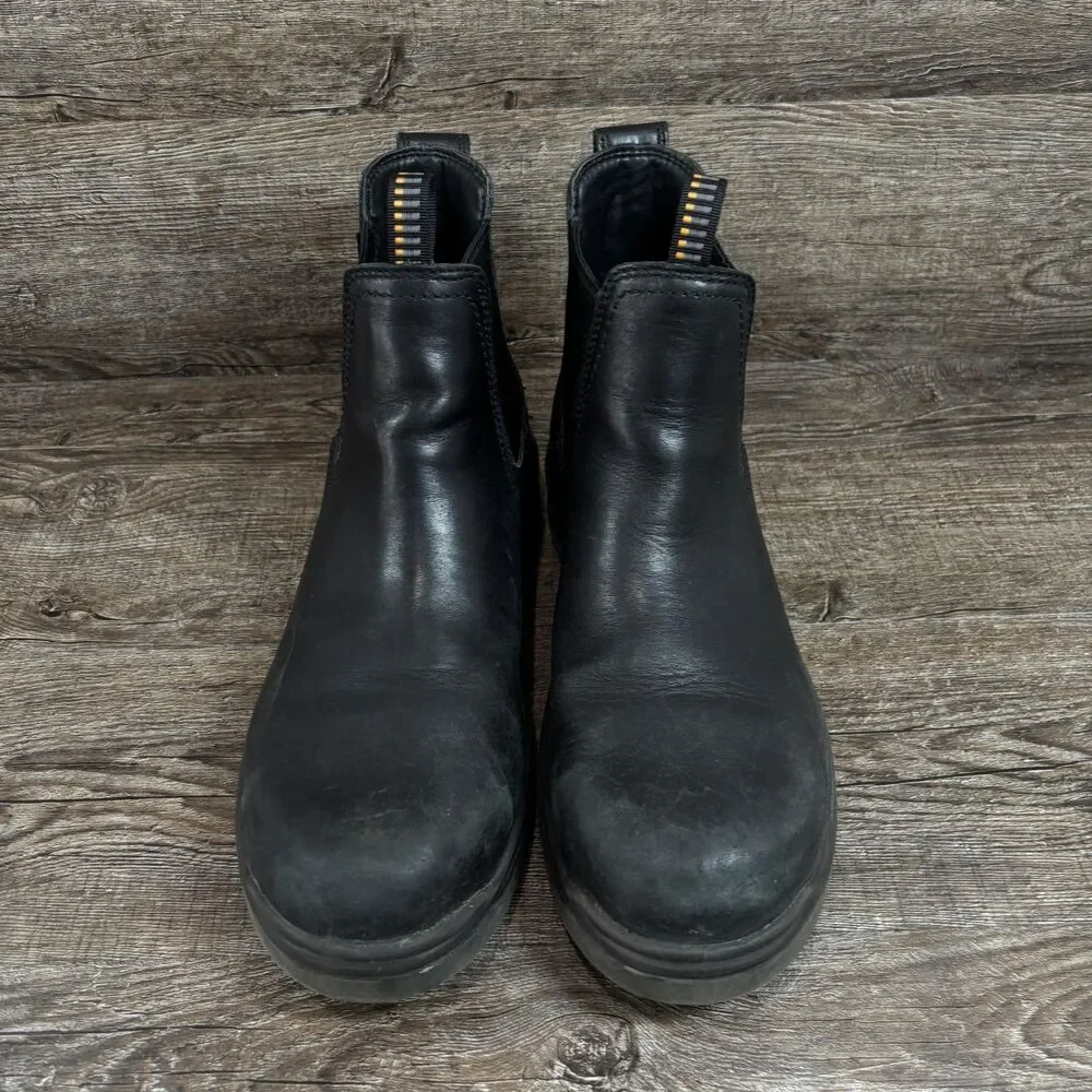 Ariat Work Turbo Chelsea Boots Mens 11.5D Black Leather Waterproof Composite Toe